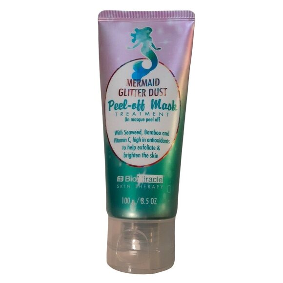 Bio Miracle Peel Off Masque Treatment Mermaid Glitter Dust All Skin Types 3.5 Oz - Picture 1 of 4
